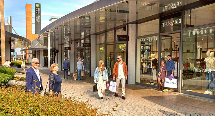 Vicolungo The Style Outlets is one of NEINVER´s many outlet malls. /// credit: LaConsultora