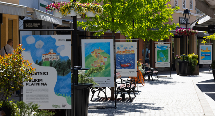 With these initiatives, Designer Outlet Croatia aims to be a champion of sustainability, inspiring citizens to embrace eco-friendly habits for a greener future. /// credit: ROS Retail Outlet Shopping