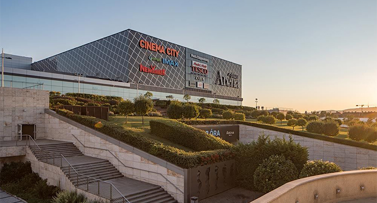 Arena Mall exterior, Budapest. /// credit: NEPI Rockcastle