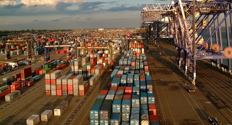 Port of Felixstowe, UK. /// credit: Port of Felixstowe