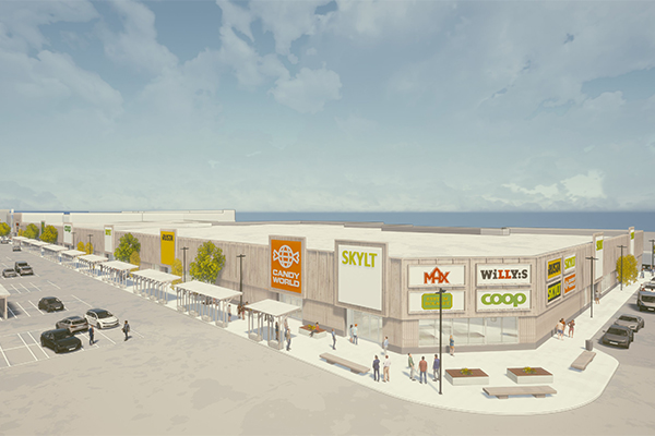 Avion Shopping extension design, Umeå, Sweden. /// credit: Ingka Centres