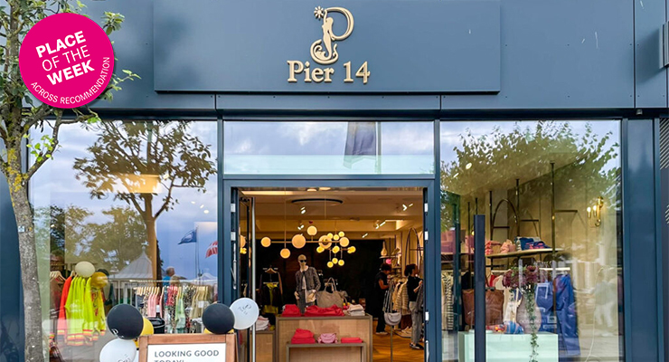 Pier 14 "Strandterrasse" in Ahlbeck, Germany. /// credit: ACROSS, Pier 14