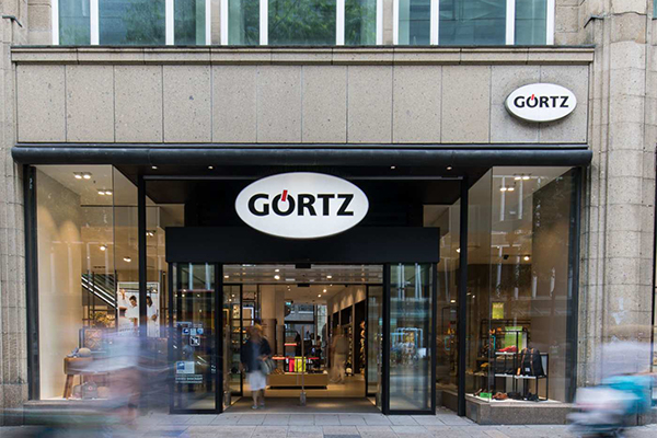 Görtz flagship store on Hamburg's Spitalerstraße