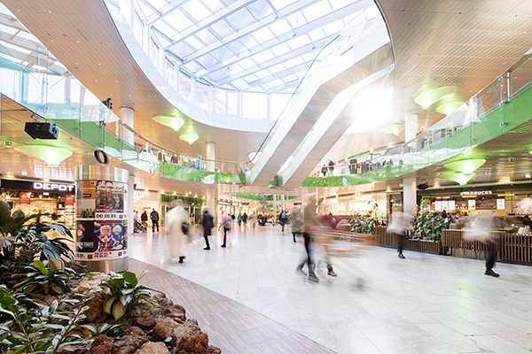 EUROPARK shopping center in Salzburg, Austria. /// credit: SES Spar European Shopping Centers