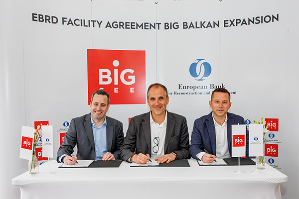 BIG CEE has signed a financing agreement with the European Bank for Reconstruction and Development (EBRD) worth 100 million euros. /// credit: Sale Jančević