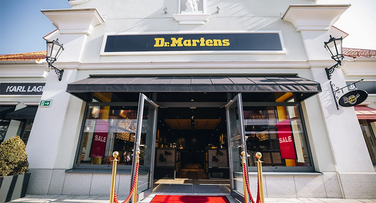 Dr. Martens at Designer Outlet Parndorf. /// credit: Dr. Martens