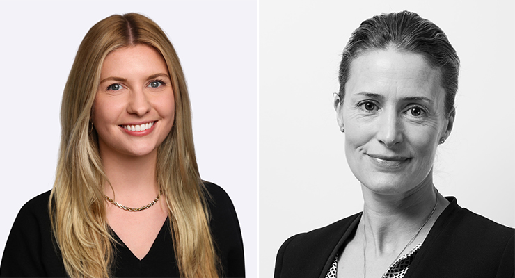 Left-to-right: Rosalind Walker, Senior Associate, and Emma Huepfl, Senior Advisor at Redevco. /// credit: Redevco