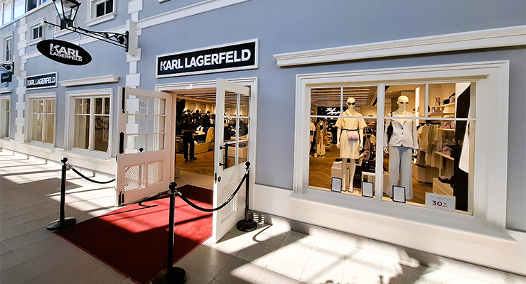 KARL LAGERFELD at Designer Outlet Warszawa. /// credit: ROS Retail Outlet Shopping